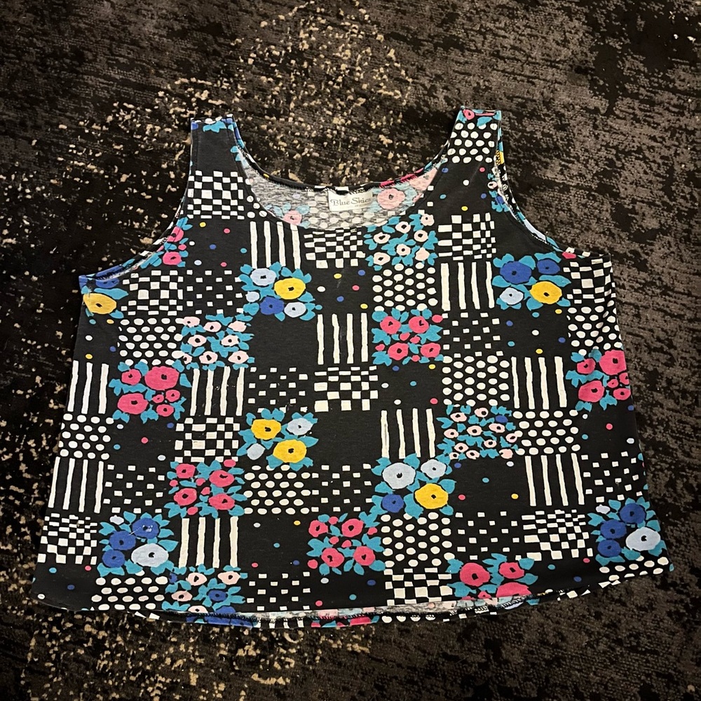 Vintage Blue Skies of Florida tank top